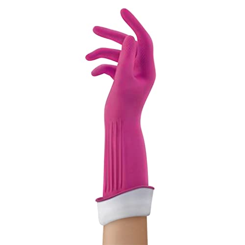 Safe Hands glove to handle any mess rubber gloves