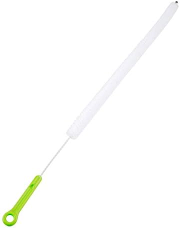 Flexible sewer brush for bathroom emergencies