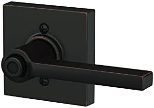 Schlig F40 LAT Modern Premium Door Lock Aged Bronze