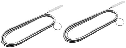 2-Pack Metal Drain Auger for Sink and Kitchen Clogs