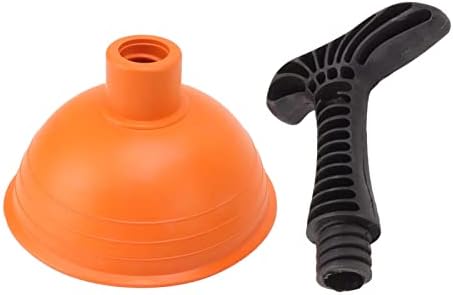 Small Toilet Plunger Mini Pneumatic Sink Drain Clogger Slip-Proof Design