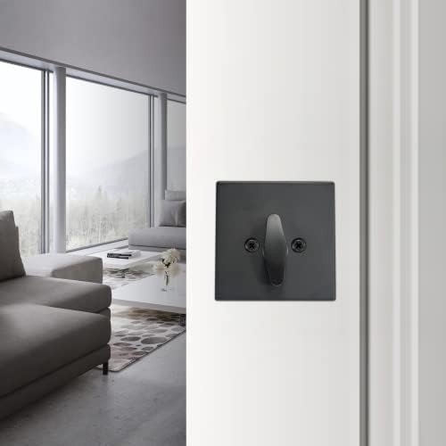 TooCust Square Modern Door Deadbolt Lock with Keys