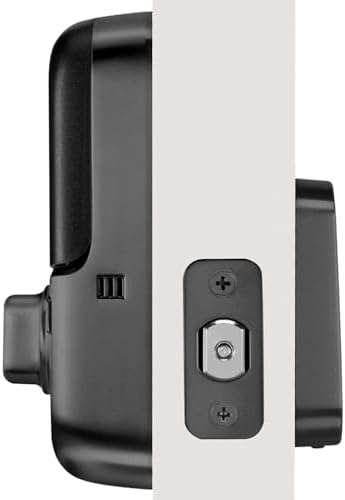 Unlock Your Door with Yale Assure Deadbolt Lock Black Suede