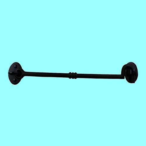 Renovators Supply Manufacturing Professional Door Latch Black Wrought Iron