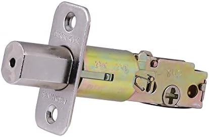 Adjustable 2-Way Round Corner Deadbolt SATIN Nickel
