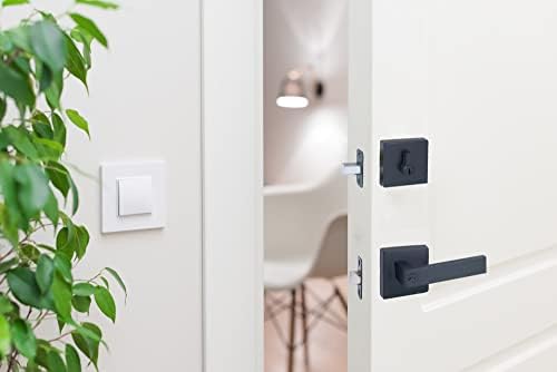Modern 2-Way Adjustable Entry Lever Combo