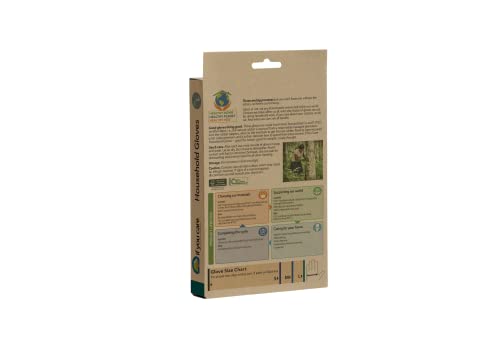 If You Care Set of 1 Large Latex Gloves Kitchen Bathroom Use
