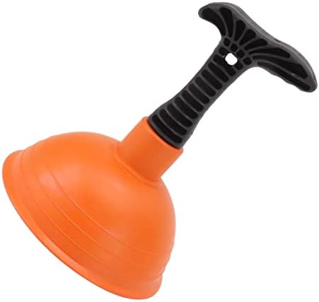 Small Toilet Plunger Mini Pneumatic Sink Drain Clogger Slip-Proof Design