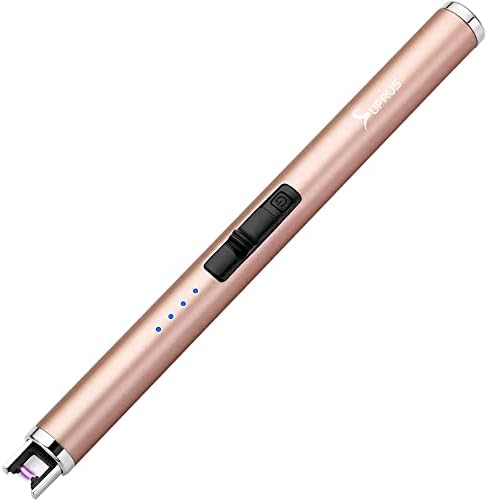 Safe Rechargeable Electric Candle Latter with LED Display for BBQ Fireworks