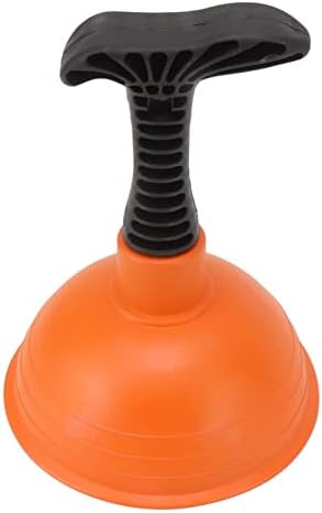 Small Toilet Plunger Mini Pneumatic Sink Drain Clogger Slip-Proof Design
