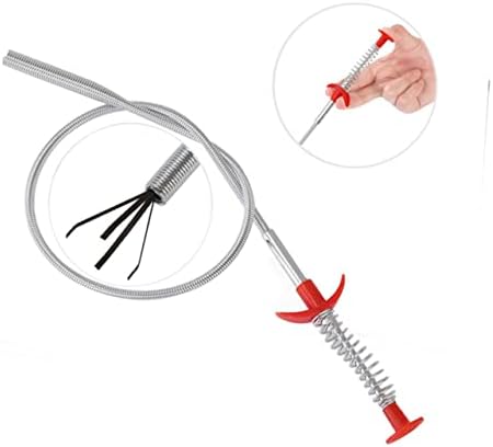 ORFOFE 85cm Flexible Dredging Tool Durable Premium Material for Kitchen Bathroom Drains