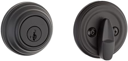 Kwikset 980 Deadbolt Lock Matte Black