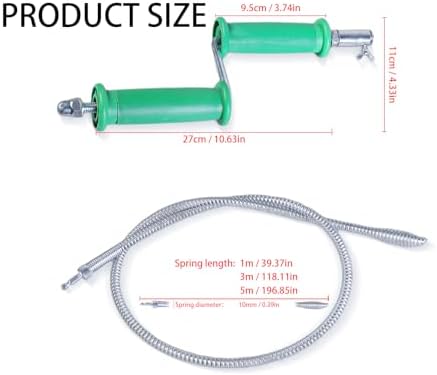 Pipe Helical Drain Cleaner for 10mm Pipes