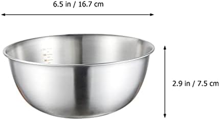 Hemoton 2-Piece Salad Mixing Bowl Set