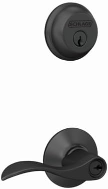 Secure Black Deadbolt with Amazon Smart Lock Integration