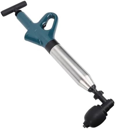 Ergonomic Toilet Drain Blaster with 4 Heads