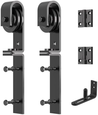Bifold Barn Door Roller Set Rust-Resistant Quiet