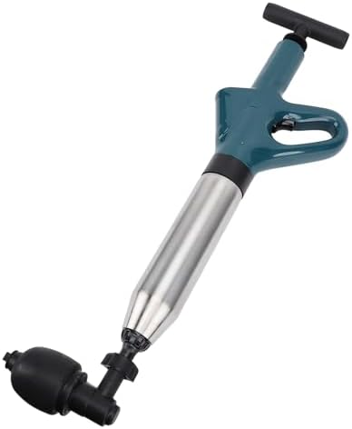 Ergonomic Toilet Drain Blaster with 4 Heads