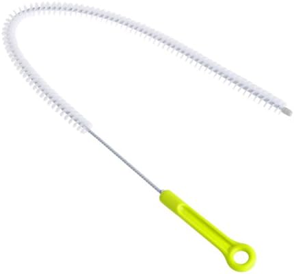 DriN-BR-X Drain Brush Effortlessly Removes Hair Grease Food from Drains