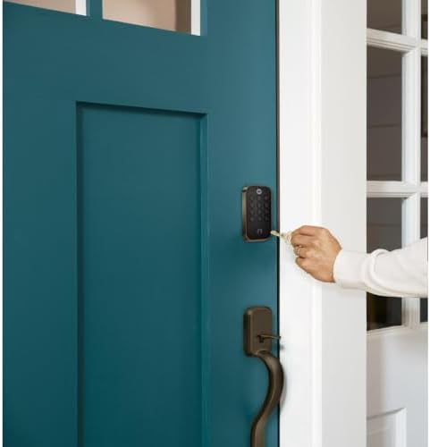 Advanced Smart Entry Door Lock with Fingerprint Keypad
