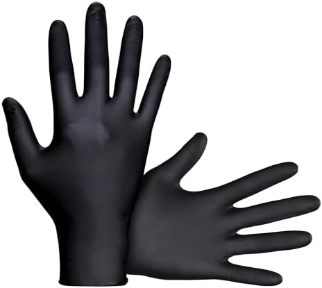 AmazonBasics Nitrile Powder-Free Disposable Gloves X-Large Case