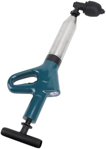 Ergonomic Toilet Drain Blaster with 4 Heads
