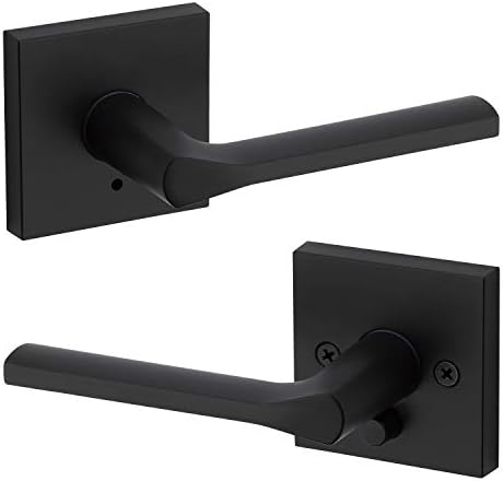 Enhance Security with Kwikset 91550-034 Matte Black Door Lever