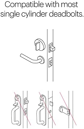 August Home Smart Lock Connect Silver Door Security Convenience