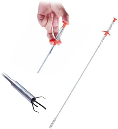 85cm Bendable Hair Clog Removal Tool for Kitchen Sink Cleaning