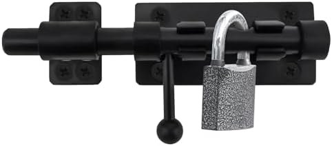 Durable and Safe Door Latch 304 Steel Gate Lock Pairs
