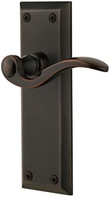 Grandeur Fifth Avenue Plate with Bellagio Lever Privacy - 2375 Timeless Bronze