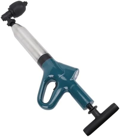 Ergonomic Toilet Drain Blaster with 4 Heads
