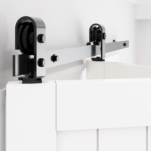 Bifold Barn Door Hardware Kit Smooth Quiet 180 Lbs Capacity