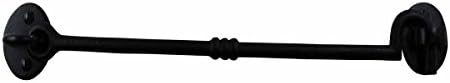 Renovators Supply Manufacturing Professional Door Latch Black Wrought Iron