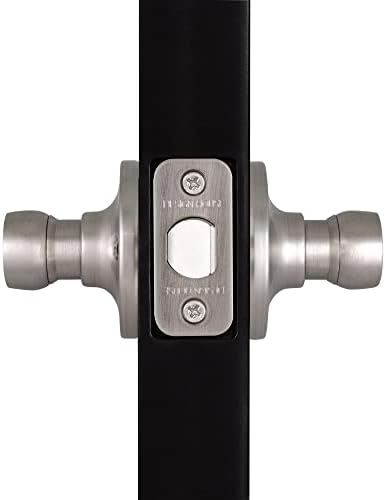 Reversible Door Lever Set - Satin Nickel Hall Closet Door Handle