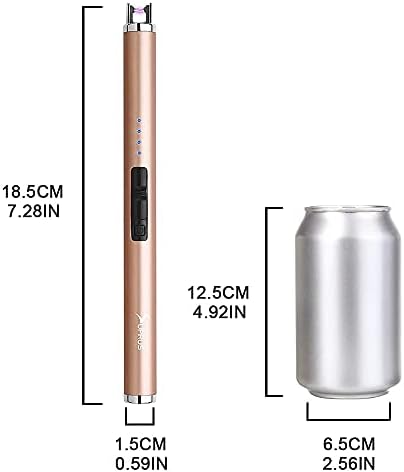 Safe Rechargeable Electric Candle Latter with LED Display for BBQ Fireworks