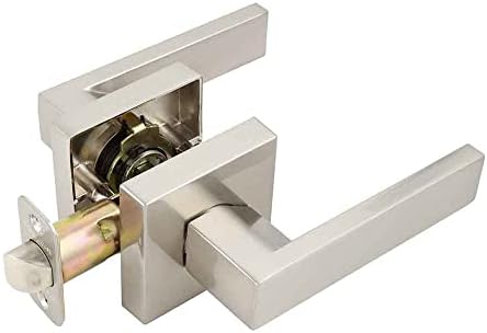 Design House 581108 Karsen Modern Passage Door Lever Satin Nickel