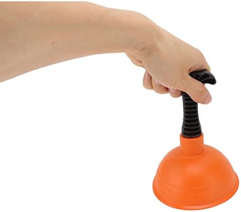 Small Toilet Plunger Mini Pneumatic Sink Drain Clogger Slip-Proof Design