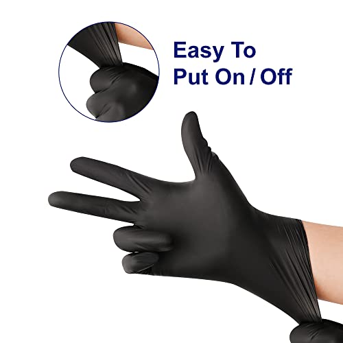 KKD Nitrile Gloves Latex-Free Powder-Free 100 Count Large Size