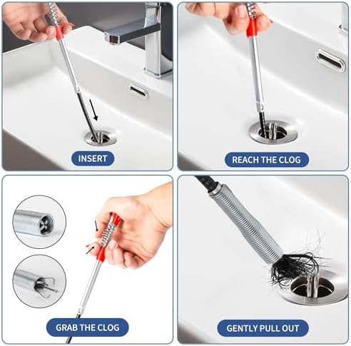 Complete Drain Cleaner Set