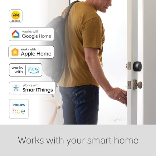 Yale August Wi-Fi Smart Lock with Keypad Touch Black