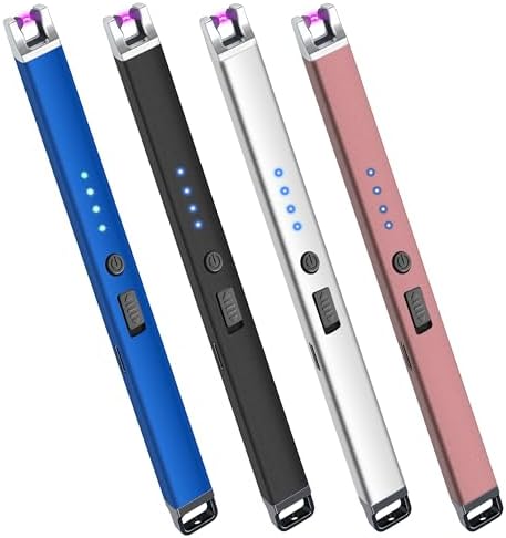 Compact Portable Electric Candle Lighter 4-Pack