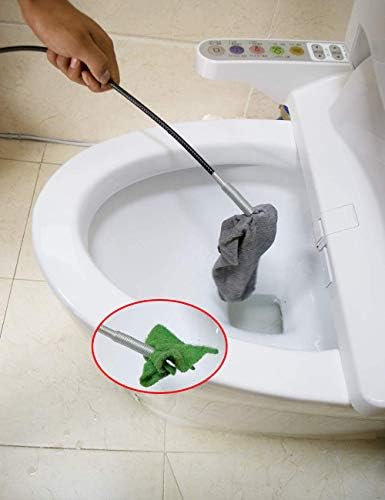 AUSAYE 24-inch Sink Snake Drain Cleaner