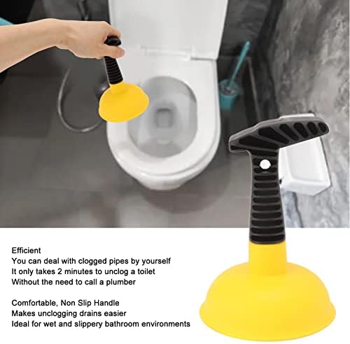 AUNMAS Sink Plunger - Efficient Unclogging Tool for Small Drains