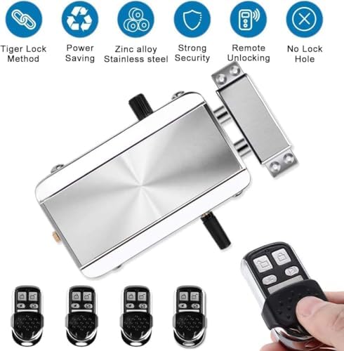 Remote Control Door Lock Crime-Preventing Smart Deadbolt