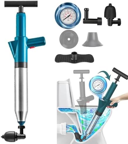 Pneumatic Floor Drain Unclogger Tool