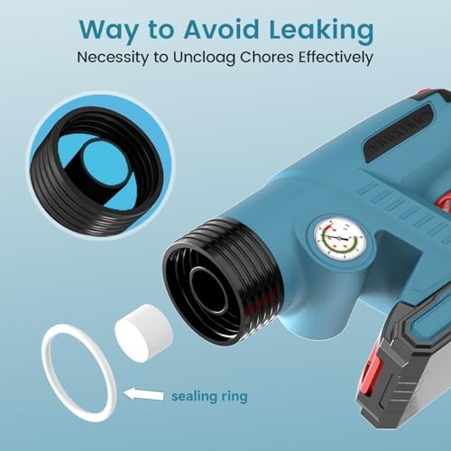 Heavy-Duty Electric Toilet Plunger for Efficient Clog Removal