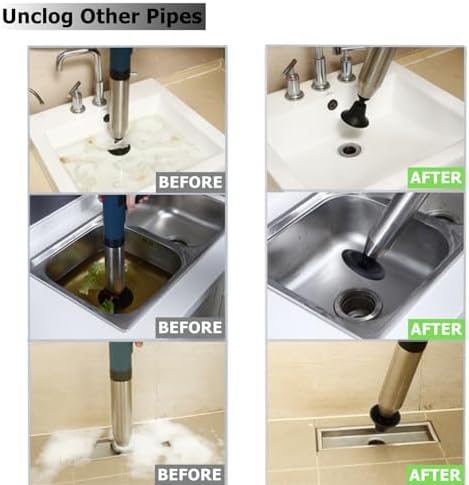 Easy-to-Use Heavy-Duty Toilet Plunger for Plumbing Masters Homies