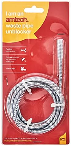 Amtech S1890 Waste Pipe and Drain Unblocker