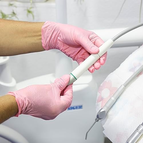 Comfy PackagePink Nitrile Disposable Gloves